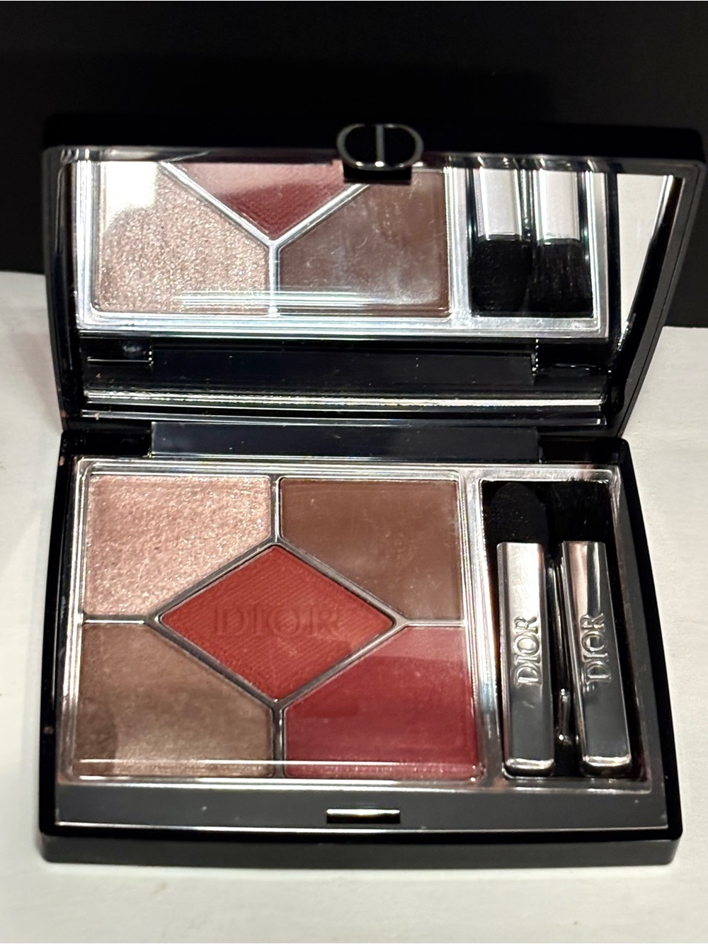 Diorshow 5 color Eyeshadow Palette- 673 Red Tartan by Christian Dior